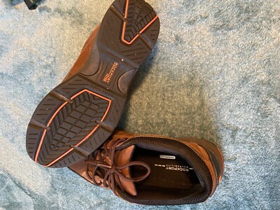 Rockport Men's Chranson Lace Up Brown Sneakers size 10 W