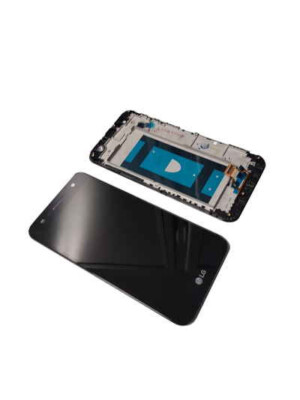 Für Original LG X 2 Power M320 N LCD Display Touchscreen Scheibe Glas Rahmen Cov