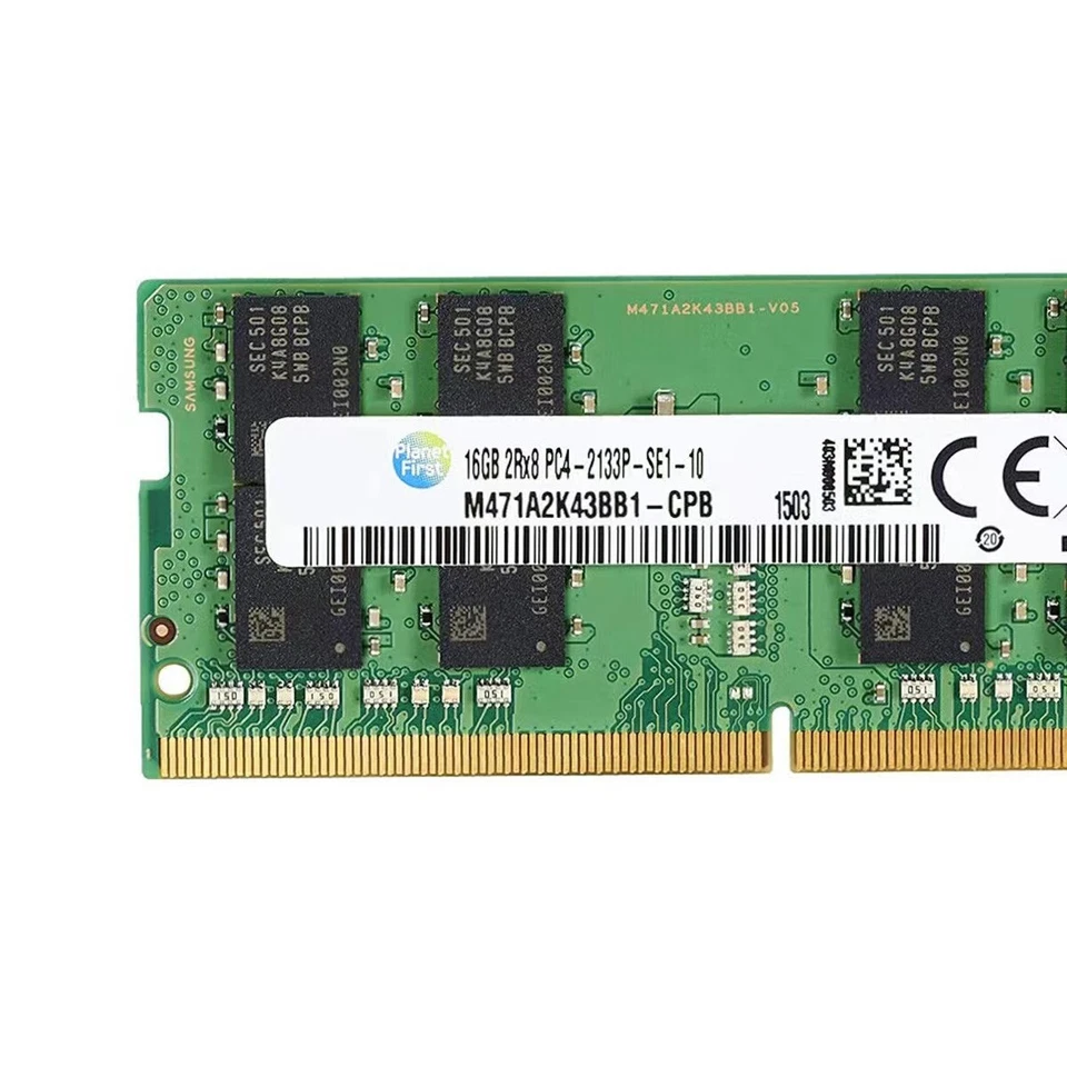 Samsung 64GB (4X 16GB) DDR4 2133MHz PC4-17000 SODIMM Memory Ram M471A2K43BB1-CPB - Image 3 of 4