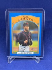 JAIRO POMARES 2021 TOPPS HERITAGE MINORS BLUE PROSPECT #D 88/99
