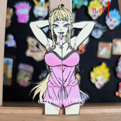 Hokkaido Gals Are Super Adorable! Minami Fuyuki Magnetic Metal Enamel Pin Rare