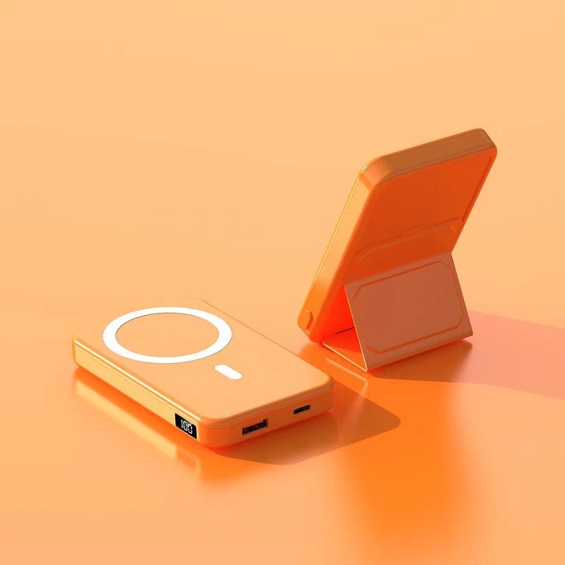 10000mAh Portable Power Bank with 15W Fast Charging, 1-USB Output, Multicolor Plastic Design for Mobile Phones and Devices