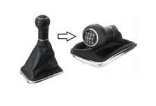 VW Golf IV 1997-2003 POMELLO DEL CAMBIO CUFFIA 6 MARCE NUOVO !
