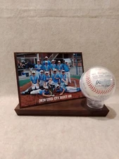 Coach Gift Baseball display with full color Photo Sublimated on a metal plaque