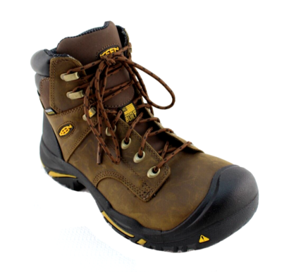 Keen‎ Waterproof Work Hunting Boots Shoes Brown Black USA Men 8.5 Lace Up Used KEEN Utility® Cincinnati Men main image 4
