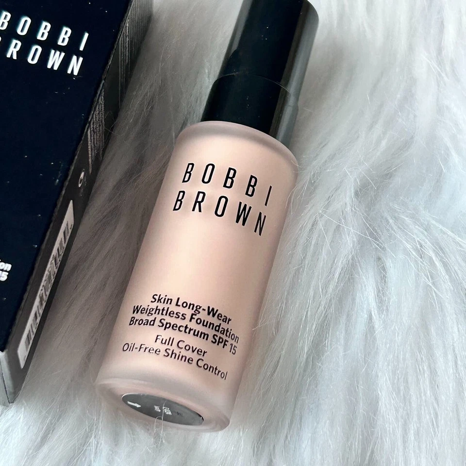 New Bobbi Brown Skin Long-Wear Weightless Foundation SPF 15~Ivory~Mini size 13ml - Image 2 of 4