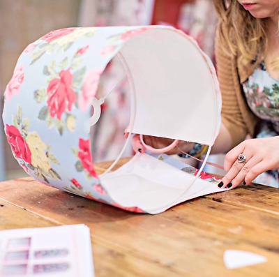 DIY Lampshade Making Kit - Round Drum Or Rounded Square Shape, Make Your Own (UK Made)