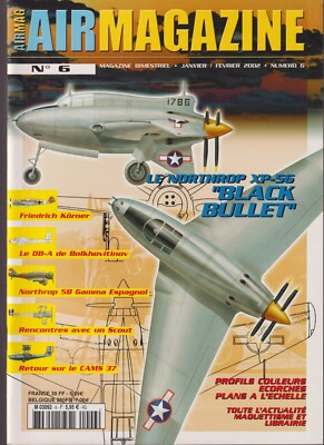 LUFTMAGAZIN NR.06 NORTHROP XP-56 / F KORNER / DB-A / CAMS 37 / NORTHROP 5B / SCOUT