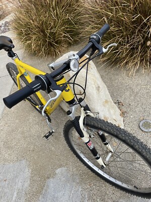 Cannondale CAD2 F500 Mountain Bike SHARP Yellow Lg Frame EXCELLENT