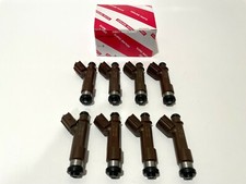 8 OEM NEW FUEL INJECTORS 23250-50060 TUNDRA SEQUOIA 4RUNNER GX470 LX470 4.7L V8