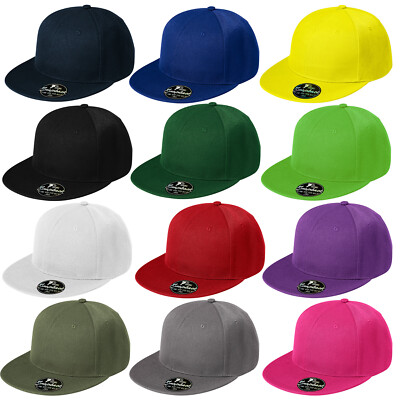 6 PANEL CAP - SNAPBACK CAP - TOP - NEU - ORIGINAL