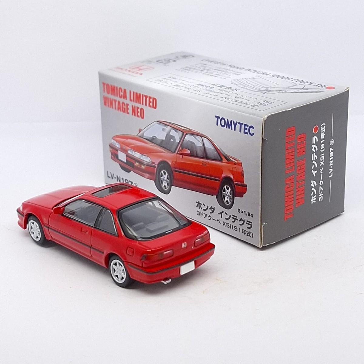 Tomica Limited Vintage NEO LV-N197a Honda Integra 3 door coupe XSi