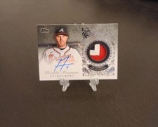 2022 Topps Series 2 Freddie Freeman Autographed Reverence Patch Card Braves 4/5
