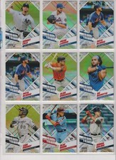 2021 Topps Stadium Club Chrome Baseball BEAM TEAM REFRACTOR You Choose