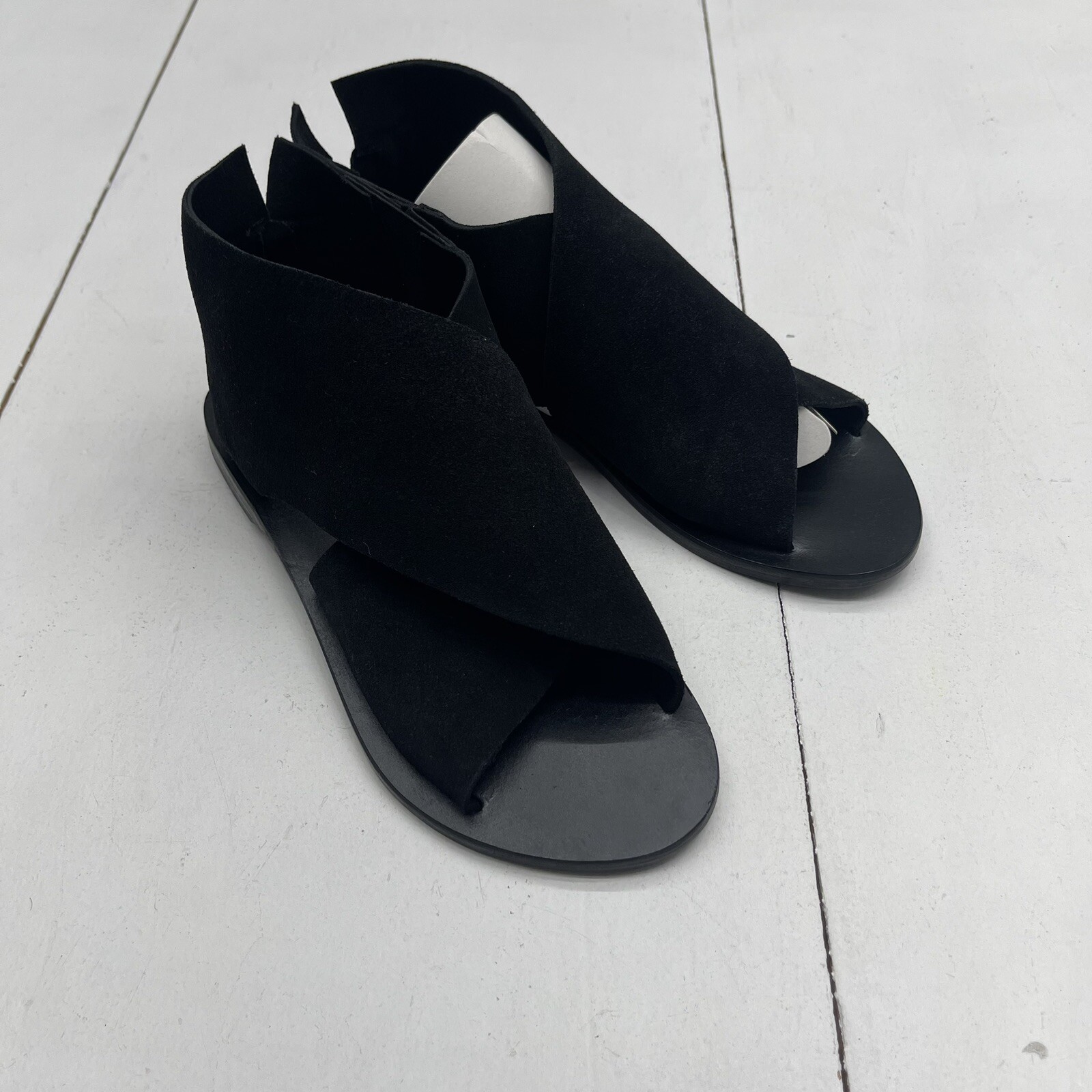 APL Sandali donna LFL By Lust For Life Frejah neri scamosciati cerniera posteriore taglia 6 nuovi