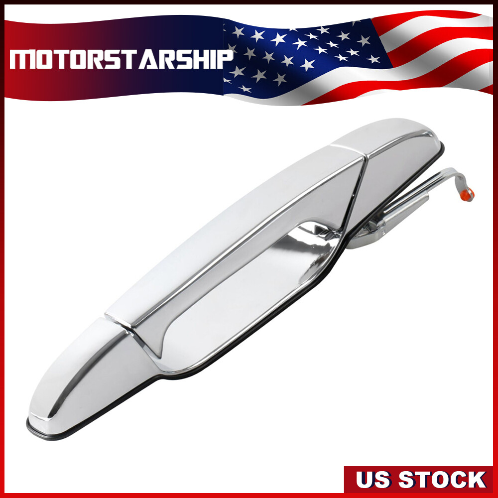 Chrome Rear Right Outside Door Handle For 2007-2013 GMC Sierra/Yukon & Chevy Tahoe
