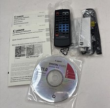 CANON ZR85 DIGITAL VIDEO CAMCOrder WL-D82 REMOTE MANUAL SOFTWARE Only