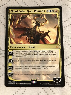 MTG Nicol Bolas, God-Pharaoh Promo Pack: Strixhaven 140/199 Regular Promo  Magic | eBay