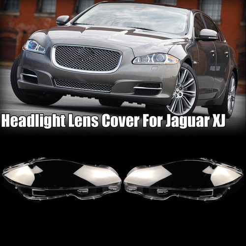 Vorne Linsenabdeckung Scheinwerfer Abdeckung für Jaguar XJ 2010-19 Rechts Links - Picture 5 of 10