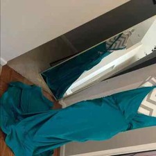 Elegant Teal Evening Gown