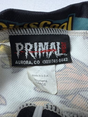 Primal Wear Vintage Fish Goldfish Bike Shirt Womens Sz L - Picture 9 of 10