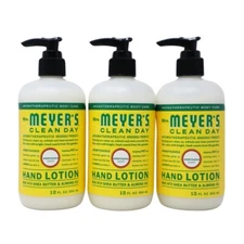Pack of 3x Mrs. Meyer's Clean Day Hand Lotion, Honeysuckle, 12 Oz.