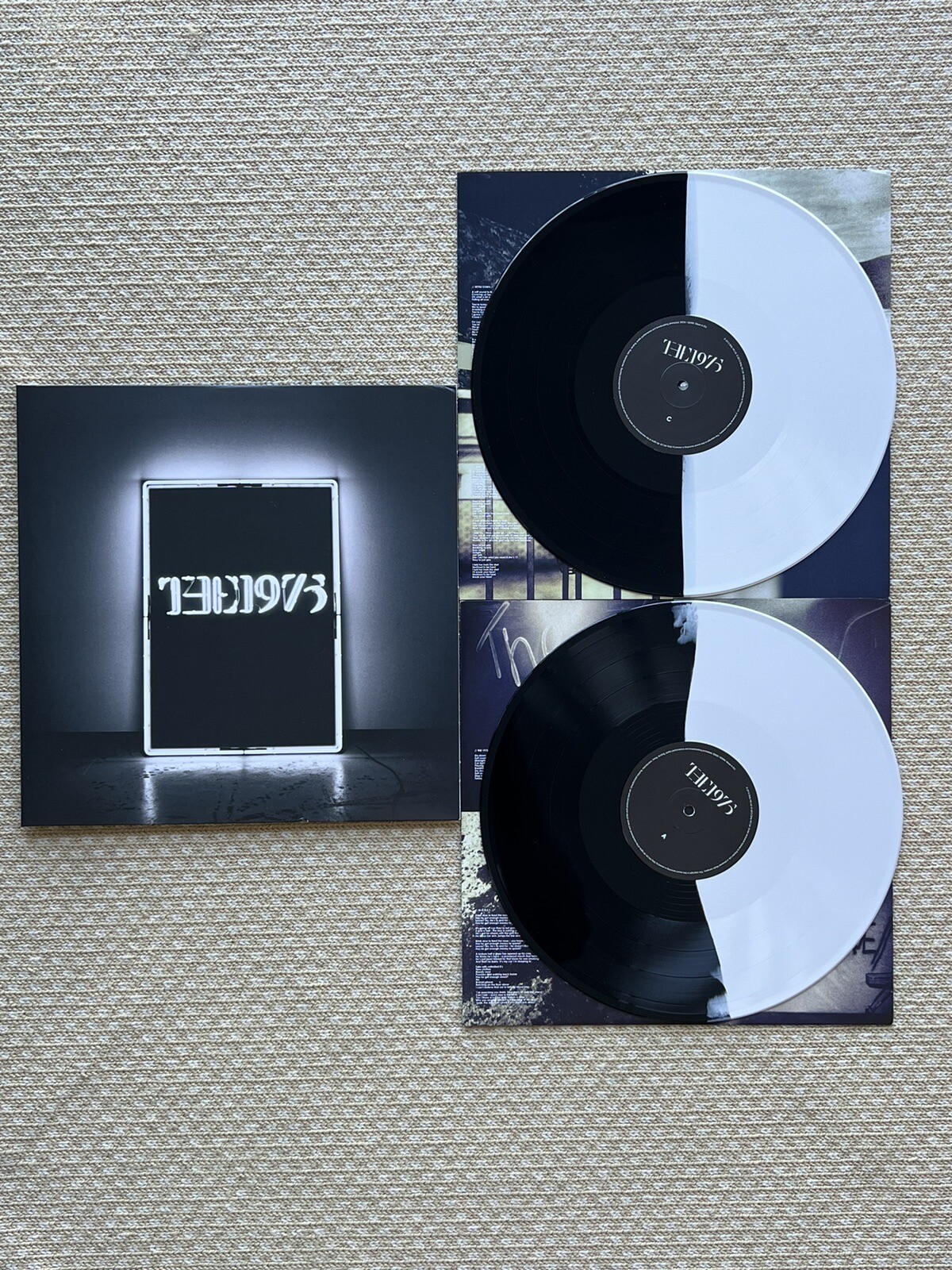Split Vinyl The 1975 - S/T LP Black & White Split Vinyl /3000 | eBay
