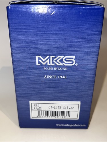 Pedal MKS CT-Lite Commuter. Silver, New & Free Shipping - Picture 2 of 4