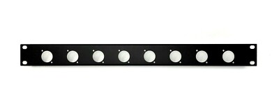 Cases Metal Rack Panel 1-Space 8 D-Series Punch-Out's Musical Instruments