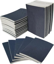 20 PCS 3 X 4 Inch 400-3000 Grit Sanding Sponge Set Ultra Fine Sanding Pads