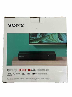 Sony BDP-BX370 Blu-ray Disc Player with built-in Wi-Fi