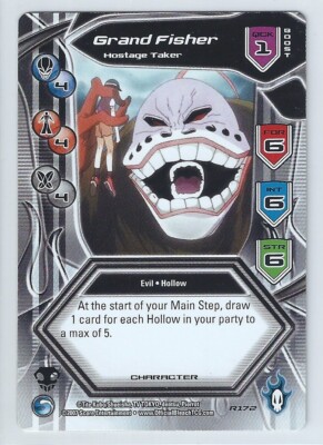 Grand Fisher - Shonen Jump Bleach TCG 2007 Rare Card R172 | eBay