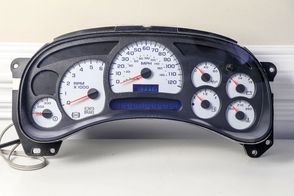 03 04 REMAN SILVERADO SIERRA 1500 2500 SUBURBAN DENALI YUKON CLUSTER $50 BACK WT - Image 2 of 3