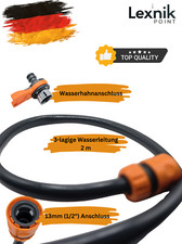 Wasserhahn Adapter Set M22 M24 Gartenschlauch Anschluss Universal Messing