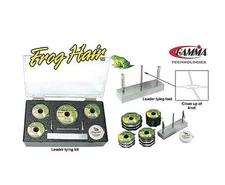 Leader Tying Kit FlyFishing Monofilament Frog Hair  -  Brand New - Free Shipping