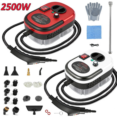 2500W Car Detailing Steamer High Pressure Handheld Steam Cleaner Household US