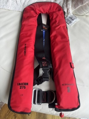 Ocean Safety Falcon 275 Automatik Schwimmweste, Deck Sicherheitsgurt, Neu