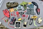 Vintage 1980s GI Joe Mudfighter Persuader Dead Eye AHAR Vehicle Toy Parts Lot
