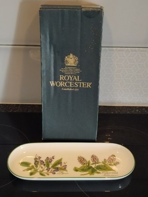 ROYAL WORCESTER BOXED KRÄUTER LÄNGLICH TABLETT Salbei & Pfefferminze 7'' Länge
