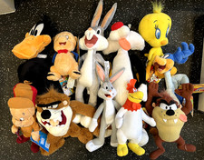 Looney Tunes Plush Toys, Buy ONE or MULTIPLE  Six Flags