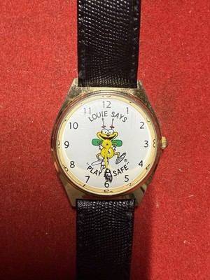  Louie the Lightning Bug Watch Hong Kong ''Louie Says Play It Safe'' UNTESTED READ