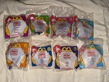 1998 McDonalds Animal Kingdom Happy Meal Toys Set Of 8 1,2,3,4,6,8,9,10