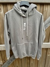 White Fox Women s Gray Pullover Hoodie Size S/M
