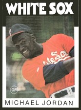 MICHAEL JORDAN CARD - 90'S RARE PROMO INSERT BASEBALL ROOKIE!. rookie card picture