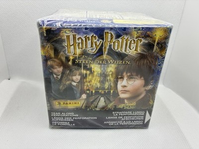 2001 PANINI HARRY POTTER and the Philosopher's Stone Sealed Box 50 Packs Sticker