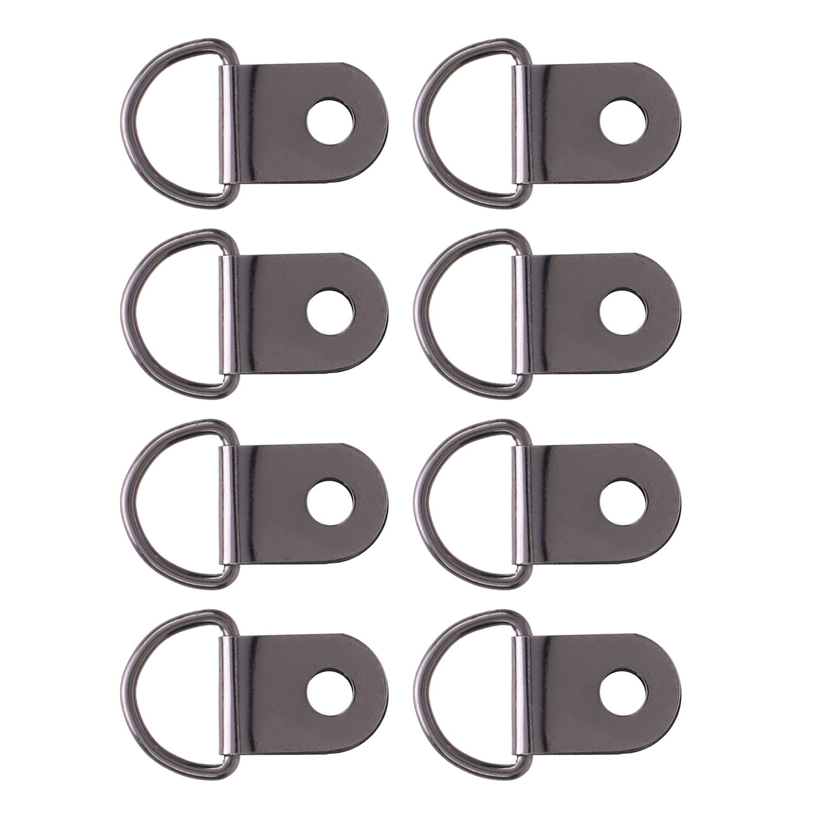 Shoe Boot Lace Hooks 50 Set Loop Ring Boot Buckle With Rivets For Handmade