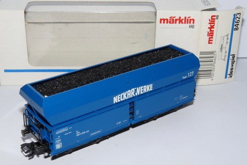Märklin H0 84623 ++ Selbstentladewagen Neckarwerke #127 der DB in OVP ++ #E3_522 | Zustand: Gebraucht