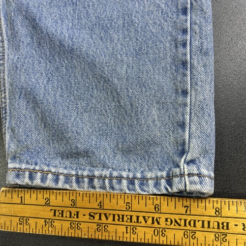 Levis 550 Relaxed Loose Blue Jeans 38x32 Classic Cotton Denim American Workwear - Picture 4 of 8