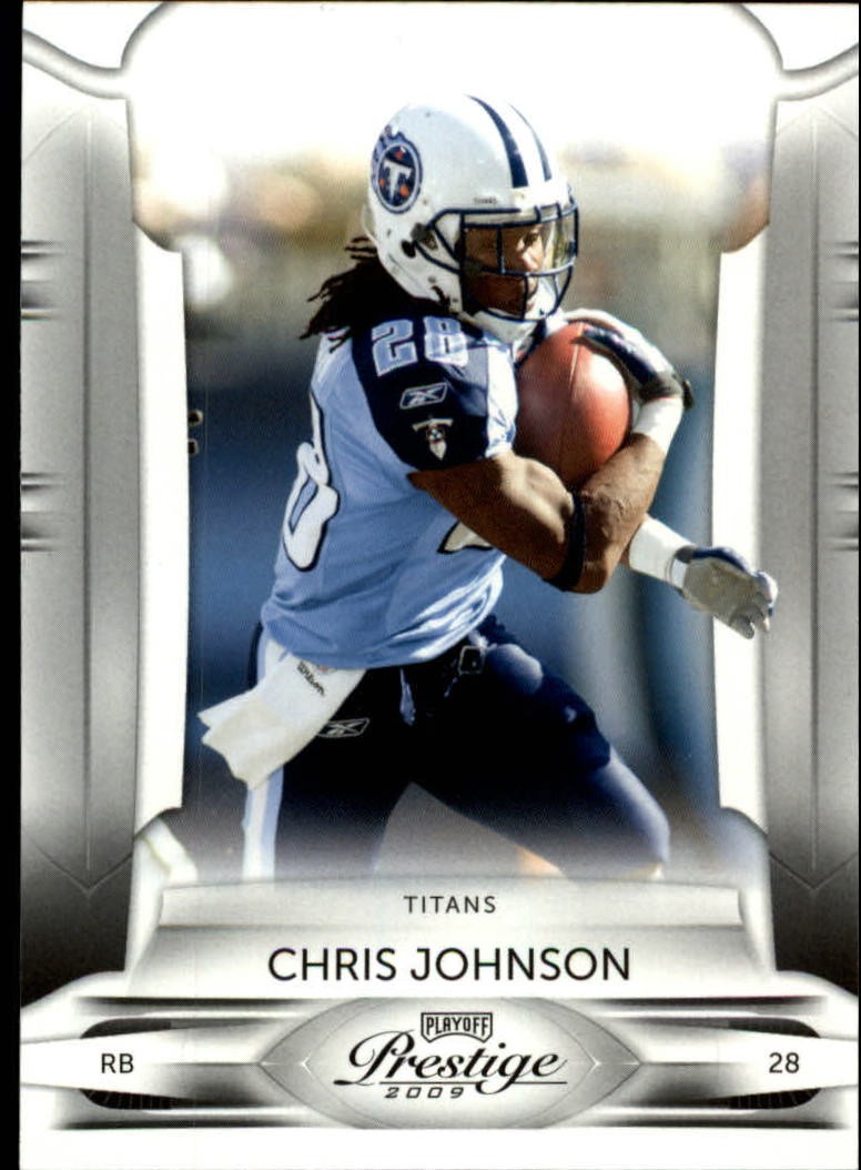 2009 Playoff Prestige #96 Chris Johnson - FB