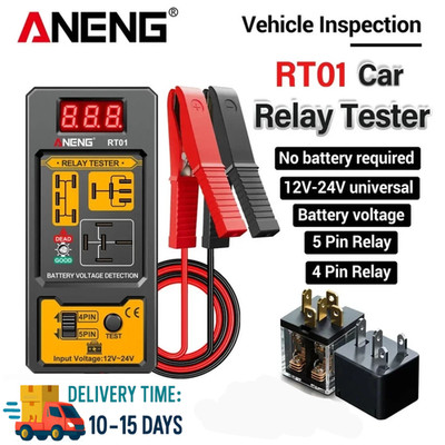 ANENG Universal Car Relay Tester Voltage Tester RT01 11-25V ar Battery